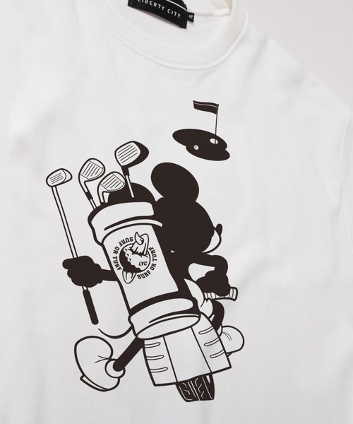 LIBERTY CITY（リバティシティ）の「【LIBERTY CITY/リバティーシティ】 [THE BIKER] ライト・スウェット・クルーネック（スウェット・メンズ・ブラック/ホワイト・2/1/4/3）」の4枚目の写真