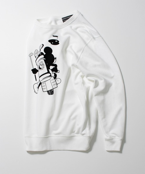 LIBERTY CITY（リバティシティ）の「【LIBERTY CITY/リバティーシティ】 [THE BIKER] ライト・スウェット・クルーネック（スウェット・メンズ・ブラック/ホワイト・2/1/4/3）」の8枚目の写真