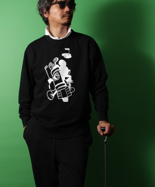 LIBERTY CITY（リバティシティ）の「【LIBERTY CITY/リバティーシティ】 [THE BIKER] ライト・スウェット・クルーネック（スウェット・メンズ・ブラック/ホワイト・2/1/4/3）」の18枚目の写真