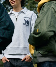 SPIEWAK（スピーワック）の「ハーフジップスタンドカラースウェット（スウェット）」