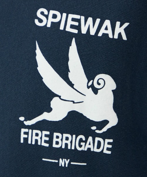 SPIEWAK(スピーワック)の「ハーフジップスタンドカラースウェット(スウェット・メンズ・ホワイト/イエロー/ネイビー/グレー・LARGE/X-LARGE/MEDIUM)」の5枚目の写真