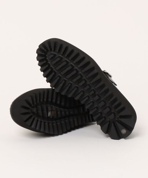 本革/厚底/6cm】スタッズデザイン 厚底メリージェーンシューズ ALL