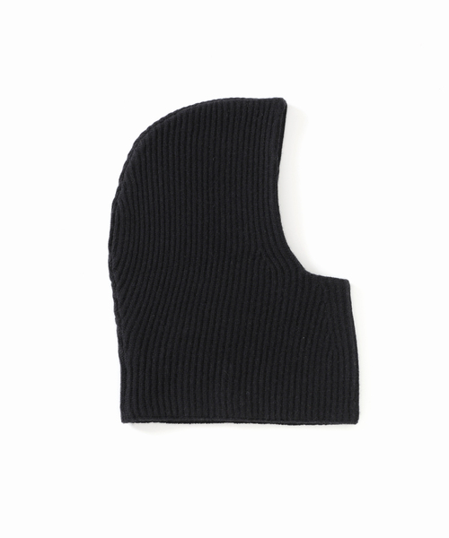 JOURNAL STANDARD relume(ジャーナルスタンダード レリューム)の「ハミルトン ウール ガーター バラクラバ(ニットキャップ/ビーニー・メンズ・パープル/グレー/ブラック系その他・FREE)」の13枚目の写真