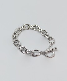 ieLS（イエルズ）の「金属アレルギー対応「ieLS」ステンレス　スムースマンテル ブレスレット（ブレスレット）」
