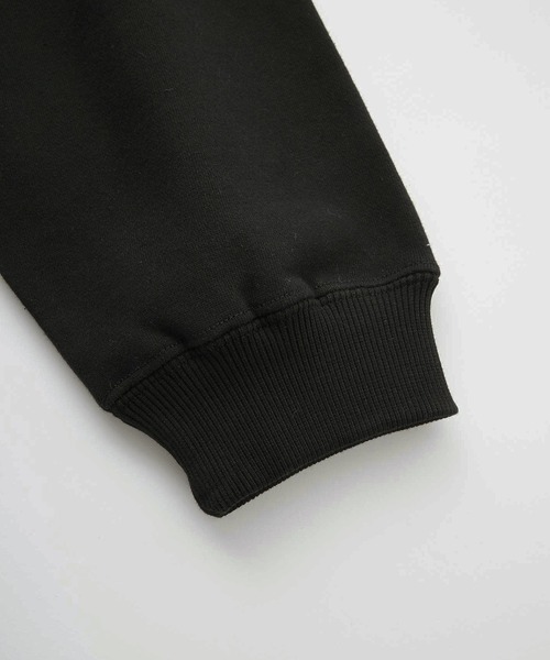 X-girl（エックスガール）の「STUDDED ZIP UP SWEAT HOODIE（パーカー・レディース・ブラック/オリーブ/ベージュ・S/M）」の10枚目の写真