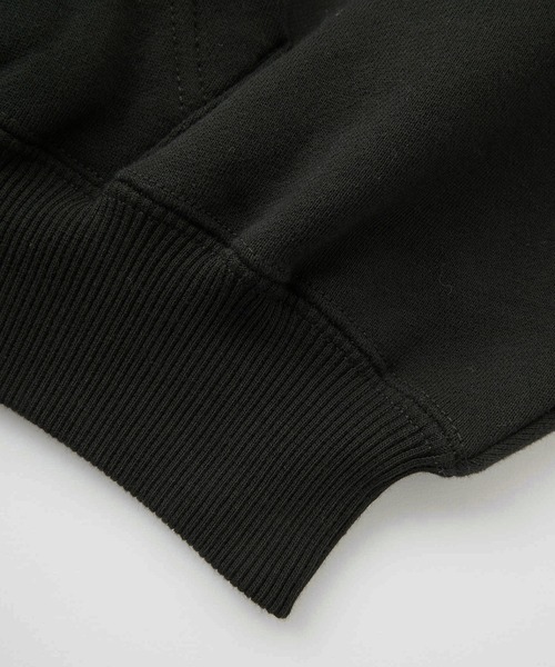 X-girl（エックスガール）の「STUDDED ZIP UP SWEAT HOODIE（パーカー・レディース・ブラック/オリーブ/ベージュ・S/M）」の11枚目の写真