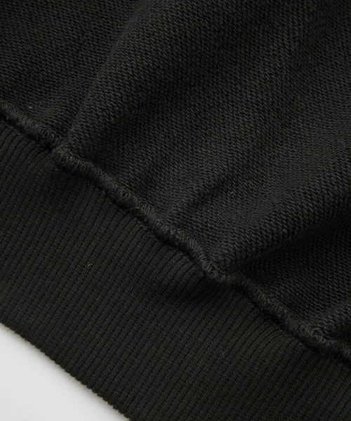 X-girl（エックスガール）の「STUDDED ZIP UP SWEAT HOODIE（パーカー・レディース・ブラック/オリーブ/ベージュ・S/M）」の12枚目の写真