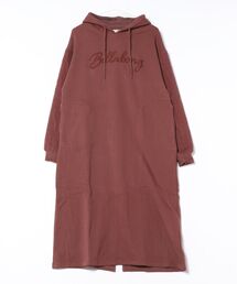 BILLABONG レディース QUILT MIX HOODED ONE ワンピース 【2025年秋冬モデル】/ビラボンパーカーワンピース