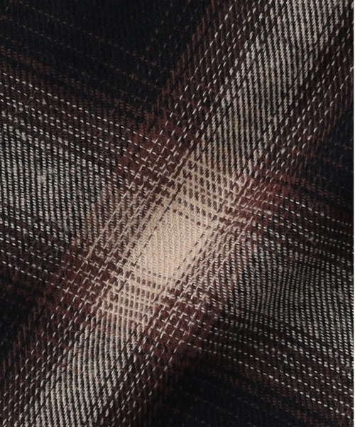 Right-on（ライトオン）の「【Refurbish】オンブレチェックシャツ（シャツ/ブラウス・キッズ・ベージュ/ブラック・130/160/140/150）」の12枚目の写真