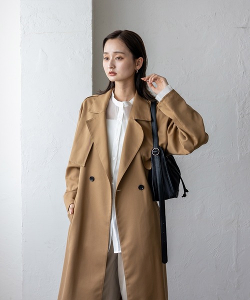 VitaFelice（ヴィータフェリーチェ）の「プリーツ巾着MINIバッグ ワンハンドルバッグ 軽量バッグ（ショルダーバッグ・レディース・ブラック/ライム・FREE）」の12枚目の写真