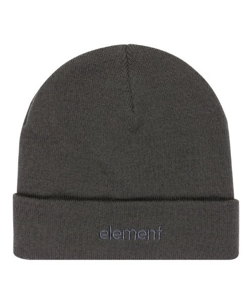 ELEMENT(エレメント)の「ELEMENT/エレメント ビーニー MID LOWCASE BEANIE BF022-991(ニットキャップ/ビーニー・メンズ・グレイッシュブルー/スミクロ/グリーン・FREE)」の2枚目の写真