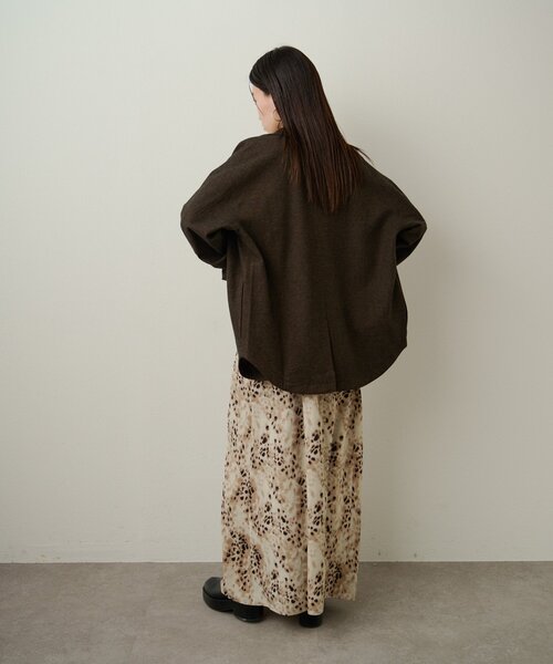 Omekashi（オメカシ）の「フリルキャミワンピース（ワンピース・レディース・ベージュ/ブラウン/オフホワイト・36/38）」の21枚目の写真