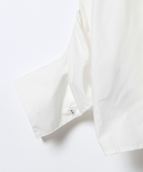 JEANASIS(ジーナシス)の「【eL】Shirring Gather Shirt/577377(シャツ/ブラウス・レディース・ホワイト/ブラック・FREE)」の18枚目の写真
