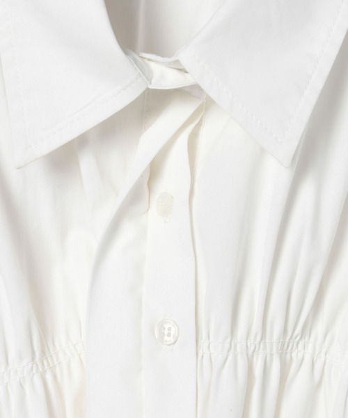 JEANASIS(ジーナシス)の「【eL】Shirring Gather Shirt/577377(シャツ/ブラウス・レディース・ホワイト/ブラック・FREE)」の15枚目の写真