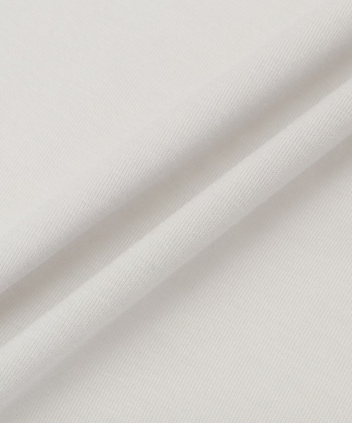 Julier Yoga and Relax（ジュリエヨガアンドリラックス）の「Julier エコリヨセルハーフスリーブプルオーバー（Tシャツ/カットソー・レディース・ラベンダー/ライトグレー/ブラック・FREE）」の9枚目の写真