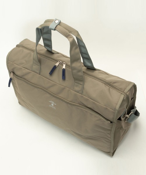 anello GRANDE(アネログランデ)の「2WAY ボストンバッグ / CABIN(ボストンバッグ・レディース・ネイビー/グレイッシュベージュ/ブラック・FREE)」の5枚目の写真