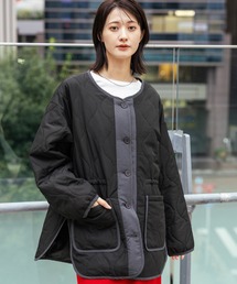 LAKOLE | ドロストハイショクキルトブルゾン / 496661(ブルゾン)