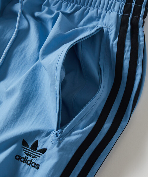 adidas（アディダス）の「adidas/アディダス 販路限定 FIREBIRD TRACK PANTS（その他パンツ・メンズ・サックスブルー/ベージュ・X-LARGE/LARGE/MEDIUM）」の8枚目の写真
