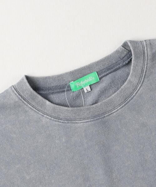 Right-on(ライトオン)の「Refurbish(リファービッシュ)【メンズ】スノーウォッシュフェイクレイヤードロングスリーブTシャツ(Tシャツ/カットソー・メンズ・サックスブルー/オリーブ/ブラック・M/L/XL)」の20枚目の写真