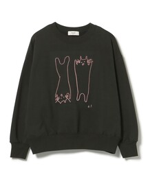 スウェット 猫」に該当するレディースのトップスファッション通販