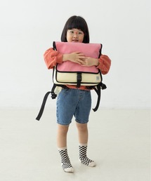 HOWKIDSFUL（ハウキッズフル）の「HOWKIDSFUL キッズ バックパック KIDS BACKPACK (PINK+IVORY)（バックパック/リュック）」