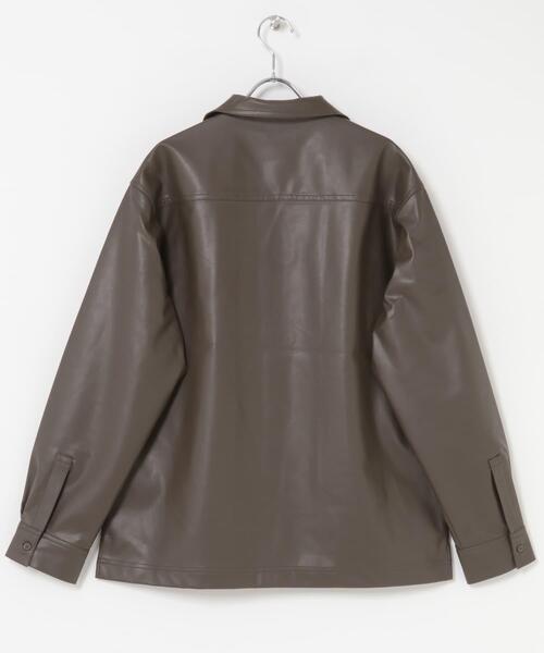 ITEMS URBANRESEARCH(アイテムズ アーバンリサーチ)の「F.L. Open Collar Shirts(シャツ/ブラウス・メンズ・ブラウン/ブラック・MEDIUM/LARGE)」の7枚目の写真