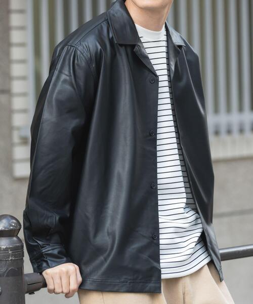 ITEMS URBANRESEARCH(アイテムズ アーバンリサーチ)の「F.L. Open Collar Shirts(シャツ/ブラウス・メンズ・ブラウン/ブラック・MEDIUM/LARGE)」の13枚目の写真