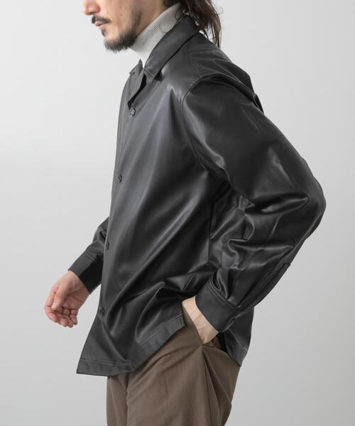 ITEMS URBANRESEARCH(アイテムズ アーバンリサーチ)の「F.L. Open Collar Shirts(シャツ/ブラウス・メンズ・ブラウン/ブラック・MEDIUM/LARGE)」の17枚目の写真