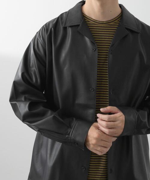 ITEMS URBANRESEARCH(アイテムズ アーバンリサーチ)の「F.L. Open Collar Shirts(シャツ/ブラウス・メンズ・ブラウン/ブラック・MEDIUM/LARGE)」の22枚目の写真