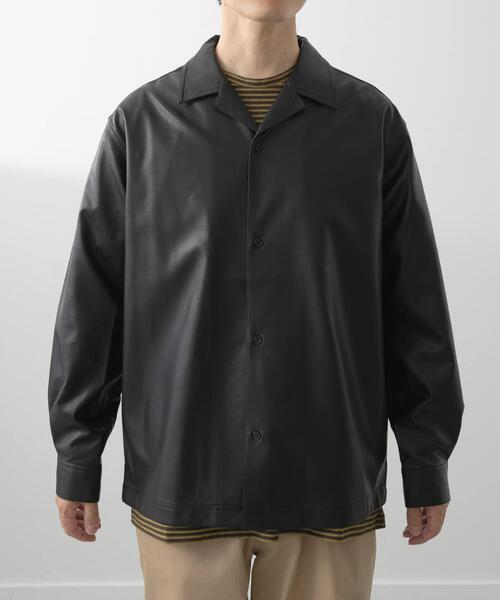 ITEMS URBANRESEARCH(アイテムズ アーバンリサーチ)の「F.L. Open Collar Shirts(シャツ/ブラウス・メンズ・ブラウン/ブラック・MEDIUM/LARGE)」の22枚目の写真
