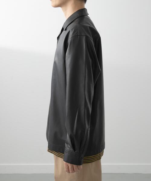 ITEMS URBANRESEARCH(アイテムズ アーバンリサーチ)の「F.L. Open Collar Shirts(シャツ/ブラウス・メンズ・ブラウン/ブラック・MEDIUM/LARGE)」の21枚目の写真
