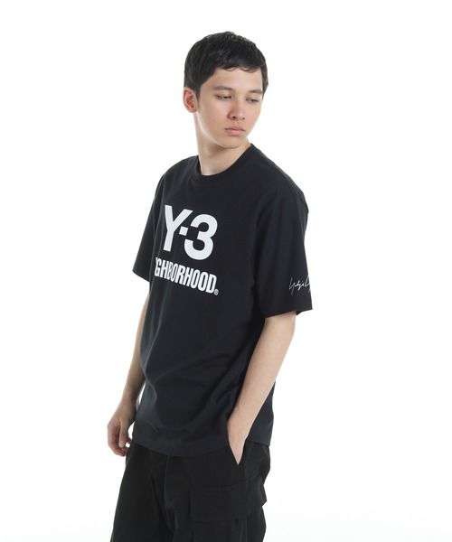 Y-3(ワイスリー)の「Y-3 NBHD LOGO TEE(Tシャツ/カットソー・メンズ・ブラック・LARGE/MEDIUM/SMALL/X-SMALL/XX-SMALL/XX-LARGE/X-LARGE)」の7枚目の写真
