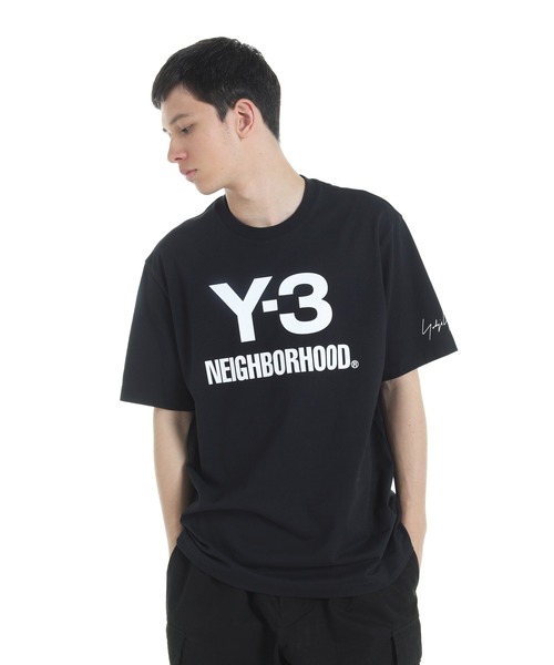 Y-3(ワイスリー)の「Y-3 NBHD LOGO TEE(Tシャツ/カットソー・メンズ・ブラック・LARGE/MEDIUM/SMALL/X-SMALL/XX-SMALL/XX-LARGE/X-LARGE)」の6枚目の写真