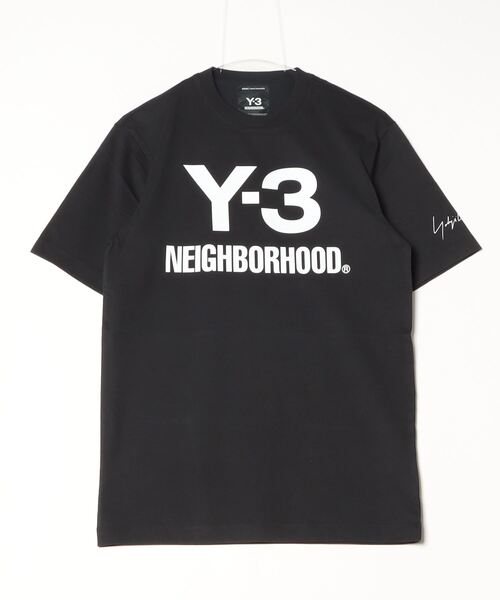 Y-3(ワイスリー)の「Y-3 NBHD LOGO TEE(Tシャツ/カットソー・メンズ・ブラック・LARGE/MEDIUM/SMALL/X-SMALL/XX-SMALL/XX-LARGE/X-LARGE)」の3枚目の写真