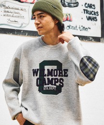 niko and... | クラフトロゴニットプルオーバー(ニット/セーター)