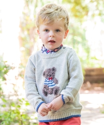 sense of wonder（センスオブワンダー）の「【オーガニック】タムテディベアセーター【日本製】（ニット/セーター）」