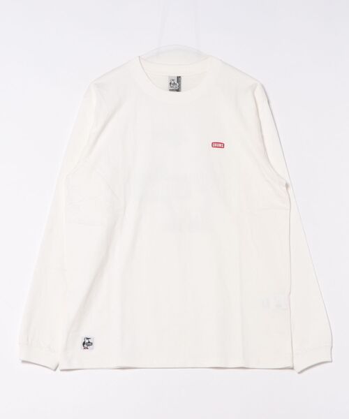 CHUMS（チャムス）の「CHUMS/チャムス ロンT/長袖Ｔシャツ バックプリント CH01-2668（Tシャツ/カットソー・メンズ・ホワイト/マルチ/ブラック・M/L/XL/2XL）」の7枚目の写真