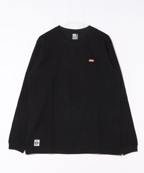 CHUMS（チャムス）の「CHUMS/チャムス ロンT/長袖Ｔシャツ バックプリント CH01-2668（Tシャツ/カットソー・メンズ・ホワイト/マルチ/ブラック・M/L/XL/2XL）」の8枚目の写真