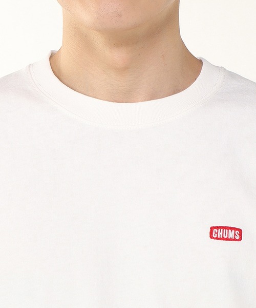 CHUMS（チャムス）の「CHUMS/チャムス ロンT/長袖Ｔシャツ バックプリント CH01-2668（Tシャツ/カットソー・メンズ・ホワイト/マルチ/ブラック・M/L/XL/2XL）」の4枚目の写真