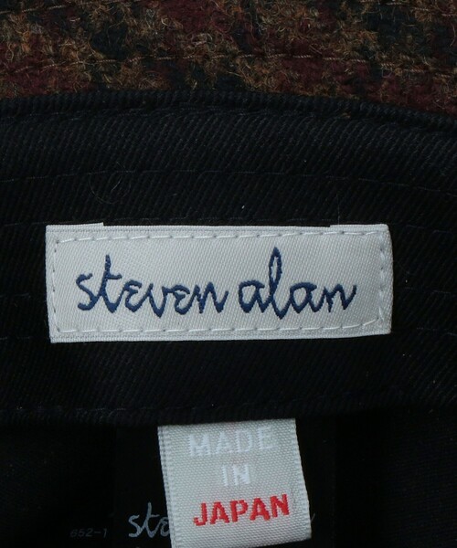 Steven Alan(スティーブンアラン)の「<Steven Alan> ブリティッシュ チェック バケット ハット(ハット・メンズ・ダークブラウン・FREE)」の8枚目の写真