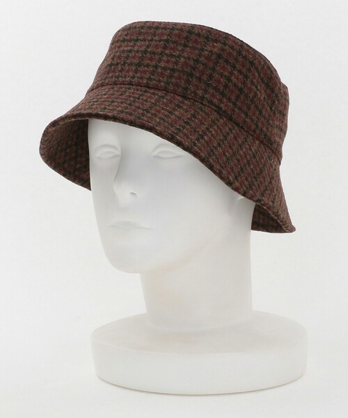 Steven Alan(スティーブンアラン)の「<Steven Alan> ブリティッシュ チェック バケット ハット(ハット・メンズ・ダークブラウン・FREE)」の10枚目の写真