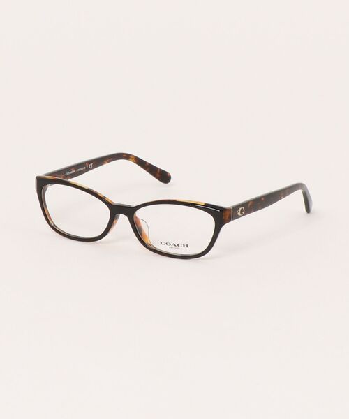 COACH(コーチ)の「【COACH/コーチ】オーバル メガネ HC6131D 5446(メガネ・レディース・ブラック・FREE)」の1枚目の写真