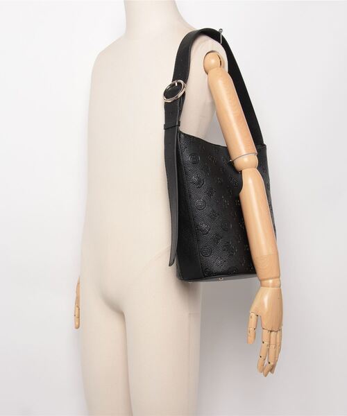 Guess（ゲス）の「CRESIDIA Ii Bucket トートバッグ（ハンドバッグ・レディース・ブラウン/ブラック・ONE SIZE）」の5枚目の写真