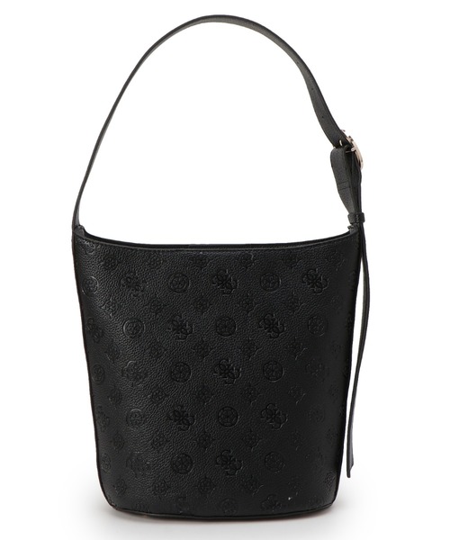 Guess（ゲス）の「CRESIDIA Ii Bucket トートバッグ（ハンドバッグ・レディース・ブラウン/ブラック・ONE SIZE）」の6枚目の写真