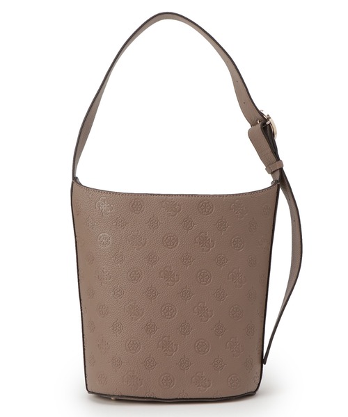 Guess（ゲス）の「CRESIDIA Ii Bucket トートバッグ（ハンドバッグ・レディース・ブラウン/ブラック・ONE SIZE）」の7枚目の写真