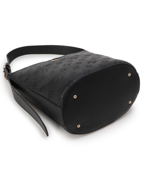 Guess（ゲス）の「CRESIDIA Ii Bucket トートバッグ（ハンドバッグ・レディース・ブラウン/ブラック・ONE SIZE）」の9枚目の写真