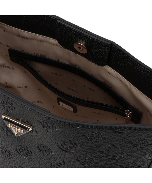 Guess（ゲス）の「CRESIDIA Ii Bucket トートバッグ（ハンドバッグ・レディース・ブラウン/ブラック・ONE SIZE）」の15枚目の写真