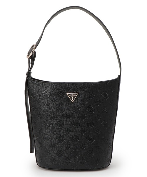 Guess（ゲス）の「CRESIDIA Ii Bucket トートバッグ（ハンドバッグ・レディース・ブラウン/ブラック・ONE SIZE）」の17枚目の写真