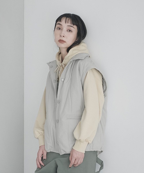 studio CLIP(スタディオクリップ)の「【daily CLIP】コンパクトZIPパーカー(パーカー・レディース・ライトイエロー/カーキ/チェリーレッド・FREE)」の8枚目の写真