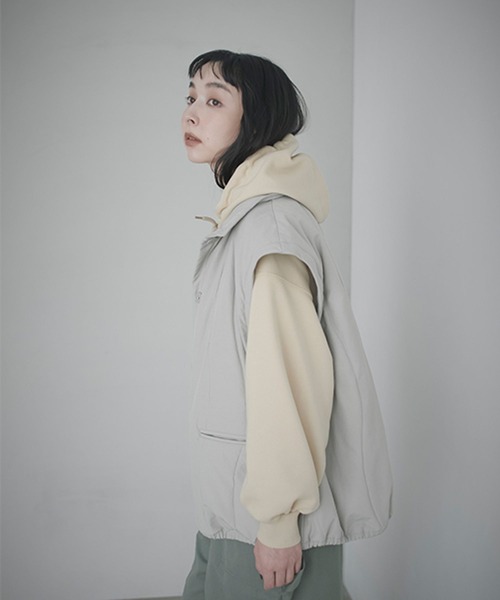 studio CLIP(スタディオクリップ)の「【daily CLIP】コンパクトZIPパーカー(パーカー・レディース・ライトイエロー/カーキ/チェリーレッド・FREE)」の12枚目の写真